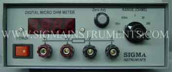 Digital Micro Ohm Meter
