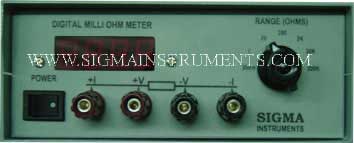 Digital Milliohm Meter